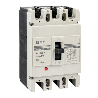 Выключатель авт. 3п ВА-99М 250/200А 25кА PROxima EKF mccb99-250-200m