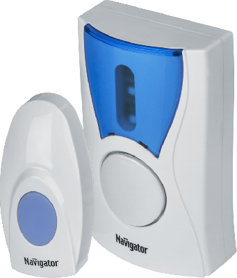 Звонок беспроводной 61 268 NDB-A-DC02-1V1-WH Navigator 61268