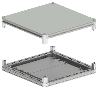 Крыша и основание 800х800 IP54 FORMAT IEK YKM40D-FO-KO-080-080-54