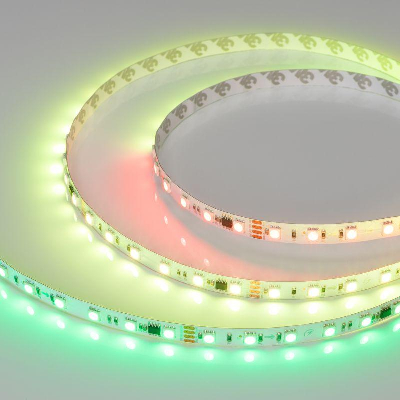 Лента светодиодная SPI-B60-10mm 24V RGB-PX6-RAM 15Вт/м IP20 5060 бегущий огонь (уп.5м) Arlight 033447