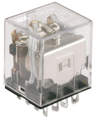 Реле РЭК 77-3 10А 220В АС ИЭК RRP10-3-10-220A