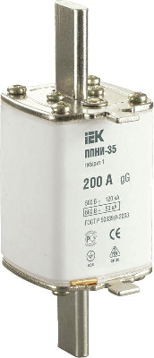 Вставка плавкая ППНИ-35 200А габарит 1 ИЭК DPP30-200