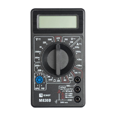 Мультиметр цифровой M830B Master EKF In-180701-bm830B