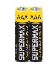 Элемент питания алкалиновый AAA/LR03 (уп.2шт) SuperMax SUPLR032S