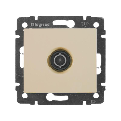 Механизм розетки TV СП Valena 1.5дБ сл. кость Leg 774329
