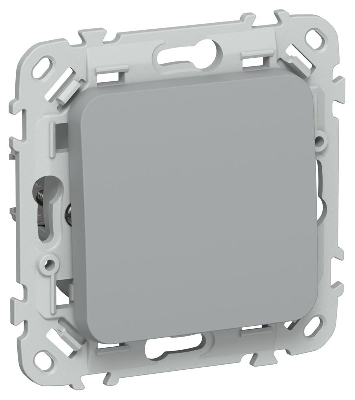 Выключатель 1-кл. СП FLITE ВС11-1-0-ФлС 10А механизм сер. IEK FI-V10-0-10-1-K03