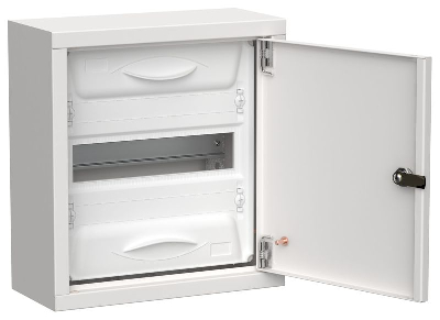 Корпус ЩРн-12 (1х12) TITAN 5 335х310х140 IP31 метал. бел. IEK TI5-50-N-012-31